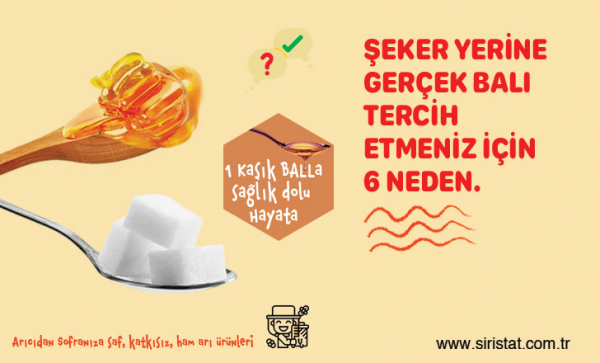 Şeker Yerine Gerçek Balı Seçmek İçin 6 Neden